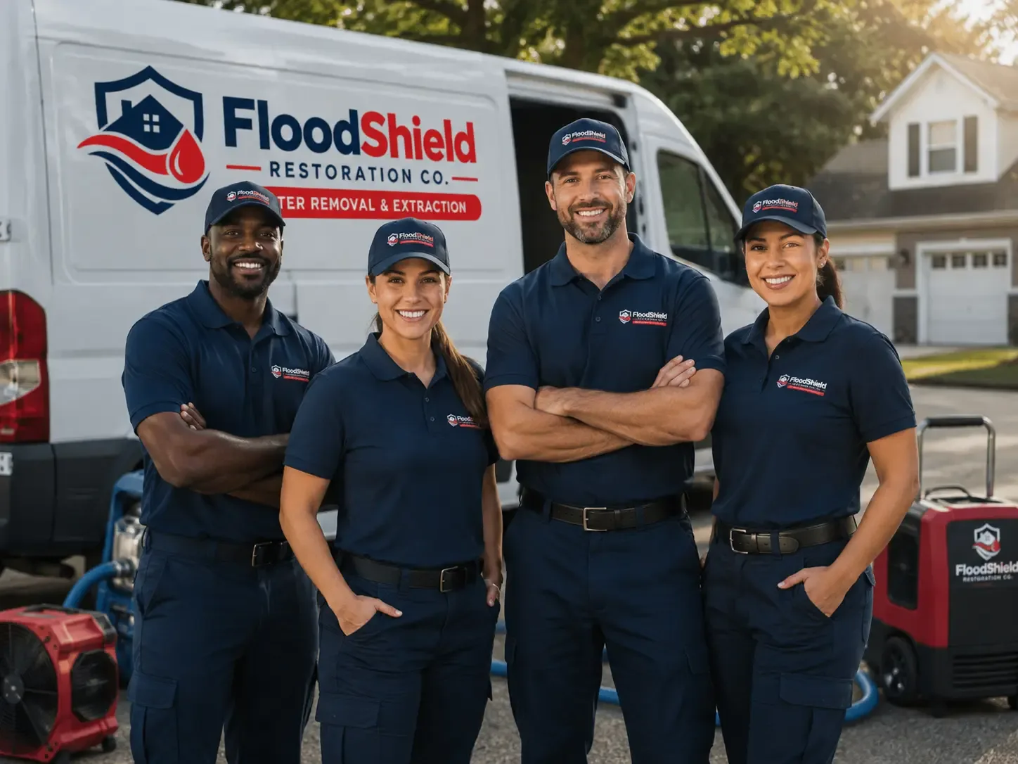 Flood Damage Restoration company in Grant, MI