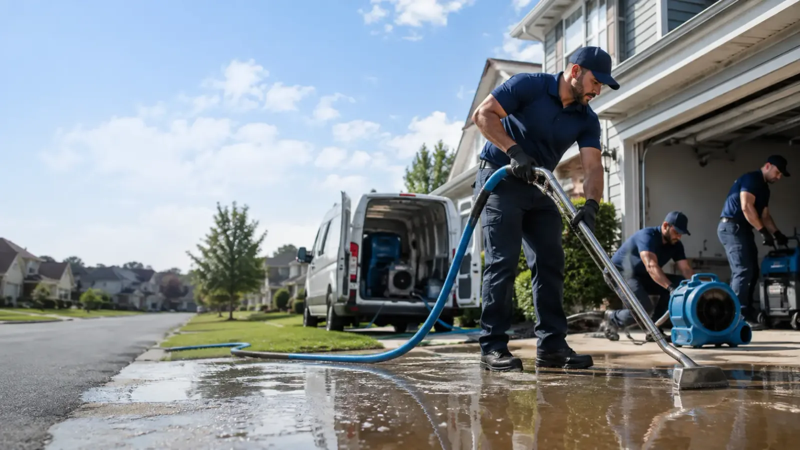 Flood Damage Restoration in Grant, MI